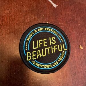 Life is beautiful patch